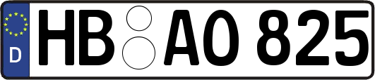 HB-AO825