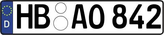 HB-AO842