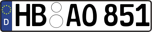 HB-AO851