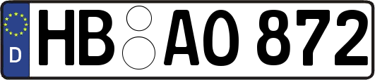 HB-AO872