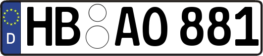 HB-AO881