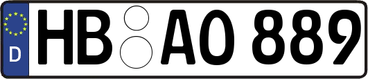 HB-AO889