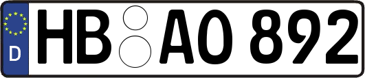 HB-AO892