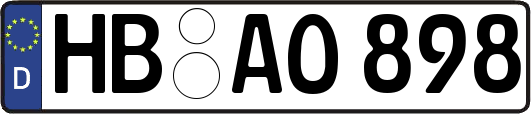 HB-AO898