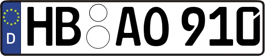 HB-AO910