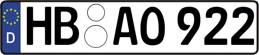 HB-AO922