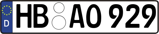 HB-AO929