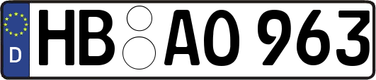 HB-AO963