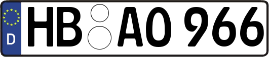 HB-AO966