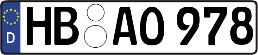 HB-AO978