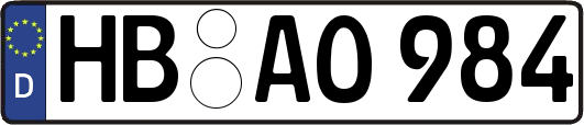 HB-AO984