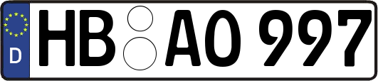 HB-AO997