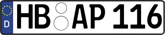 HB-AP116