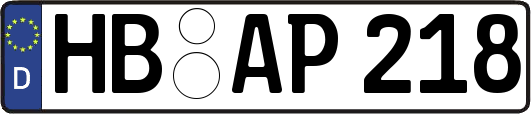 HB-AP218