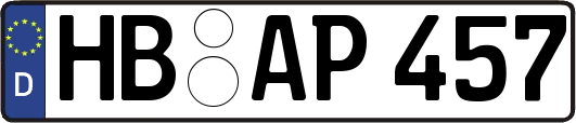 HB-AP457
