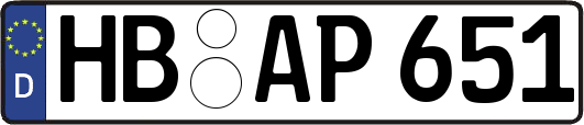 HB-AP651