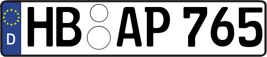 HB-AP765