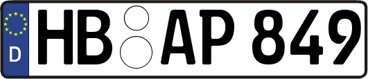 HB-AP849
