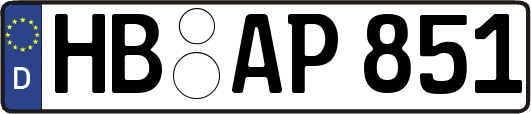 HB-AP851