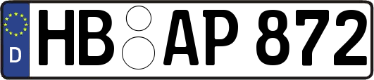 HB-AP872