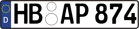 HB-AP874
