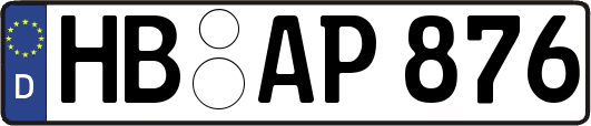 HB-AP876