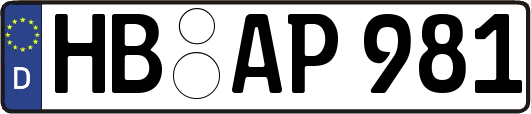 HB-AP981