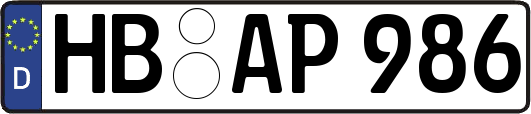 HB-AP986