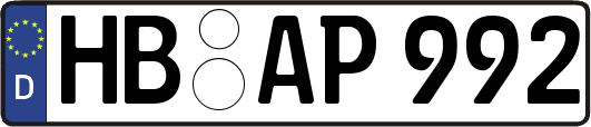 HB-AP992
