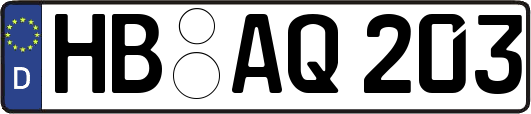 HB-AQ203