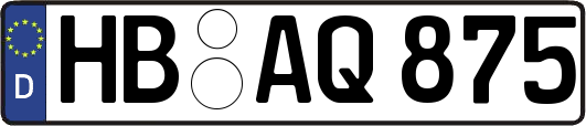 HB-AQ875