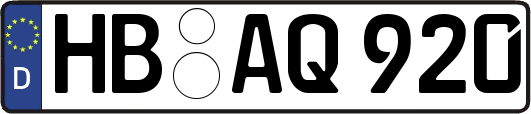 HB-AQ920