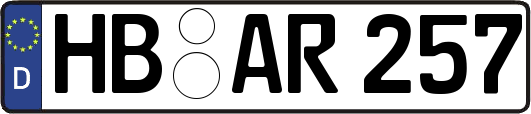 HB-AR257