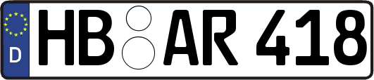 HB-AR418