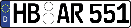 HB-AR551