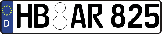 HB-AR825