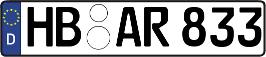 HB-AR833