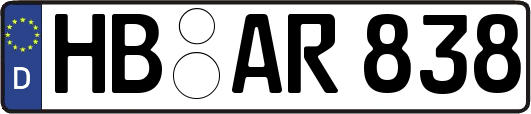 HB-AR838