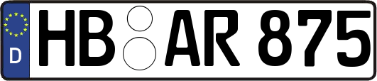 HB-AR875