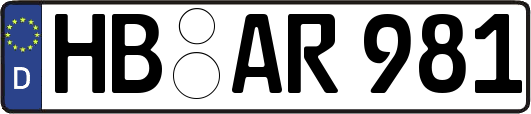 HB-AR981