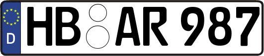 HB-AR987
