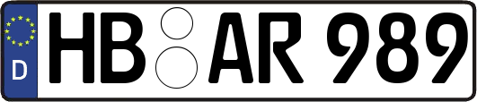 HB-AR989
