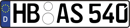 HB-AS540