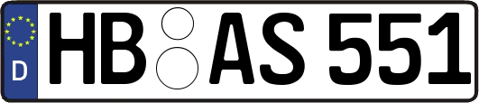 HB-AS551