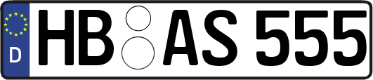 HB-AS555
