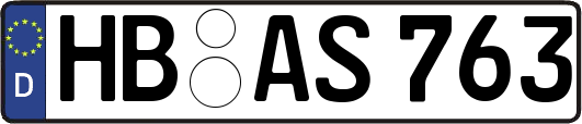 HB-AS763