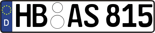 HB-AS815