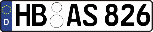 HB-AS826