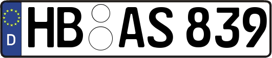 HB-AS839