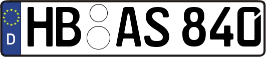 HB-AS840